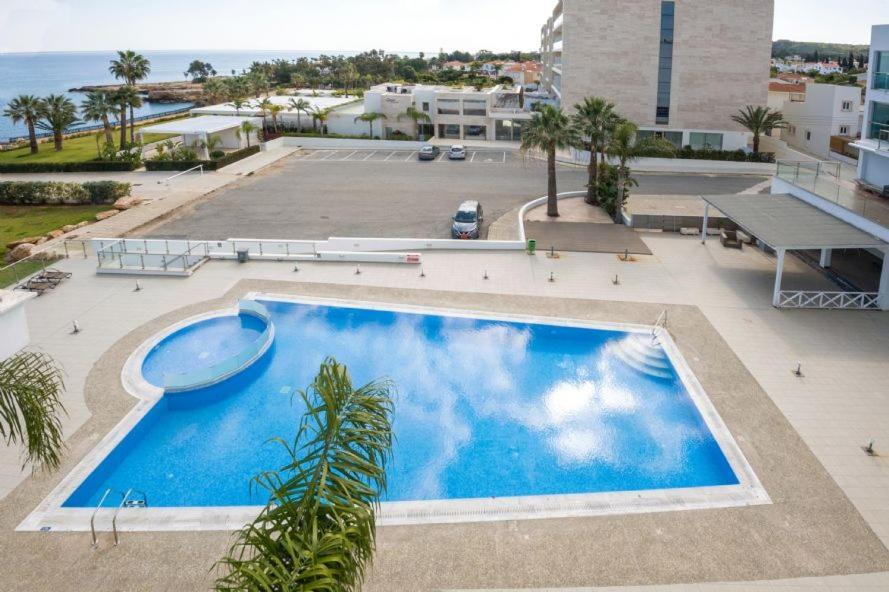 Laila - Coralli Beachfront Apartment 프로타라스 외부 사진
