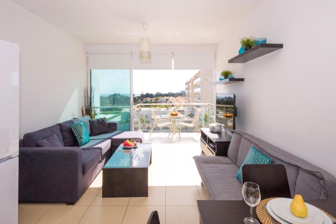 Laila - Coralli Beachfront Apartment 프로타라스 외부 사진
